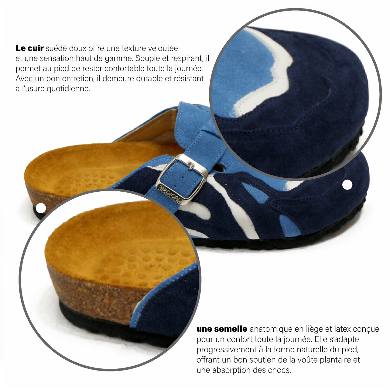 Sabots en Suède “Pellevio Shadow”